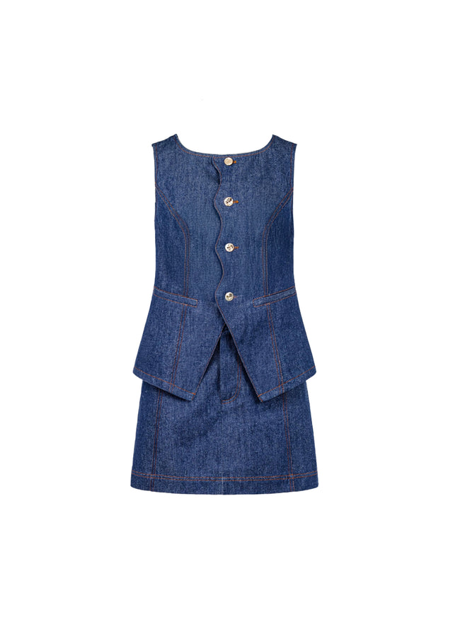 Zola Denim Set - Indigo