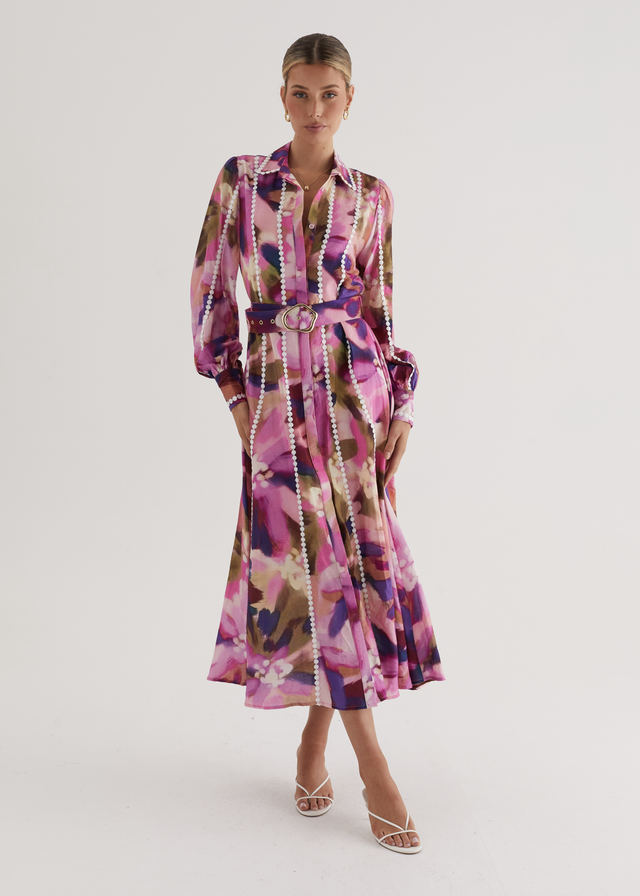 Carlotta Maxi Dress - Orchid Floral