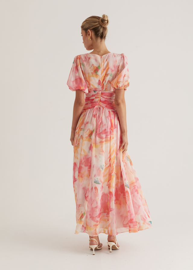 Aubree Maxi Dress - Ruby Splash