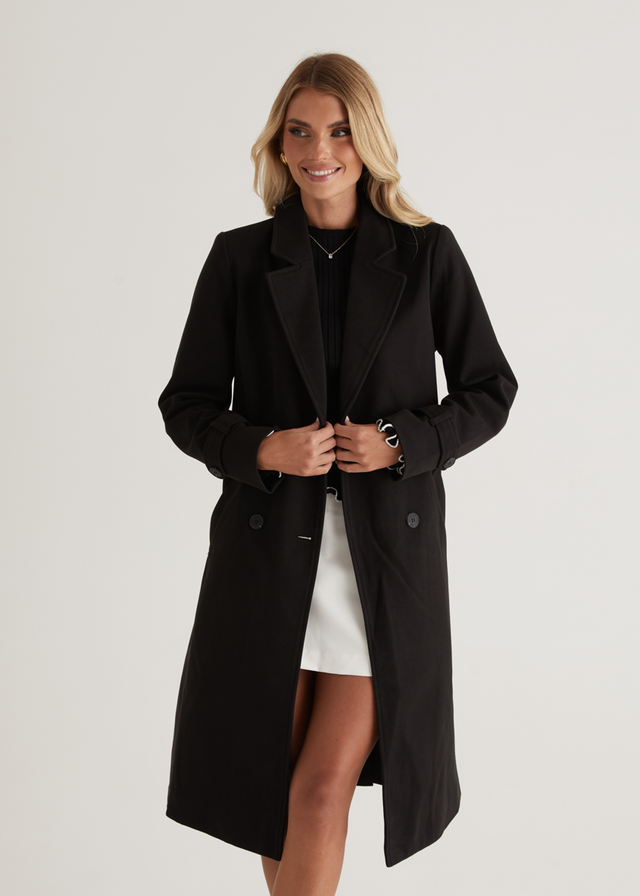 Matilda Coat - Black