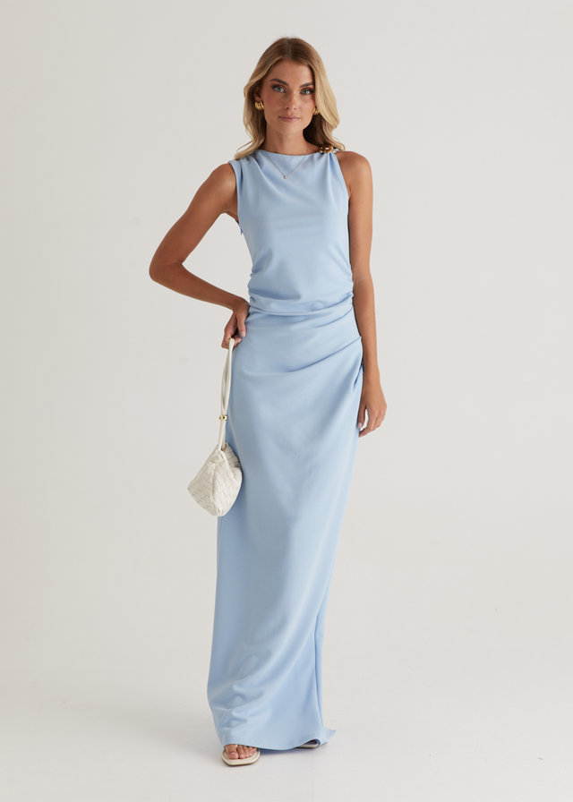 Liv Maxi Dress - Sky Blue