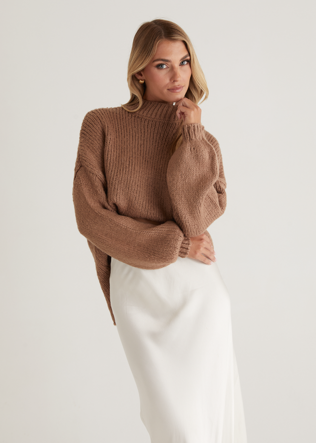 Audrey Sweater - Mocha