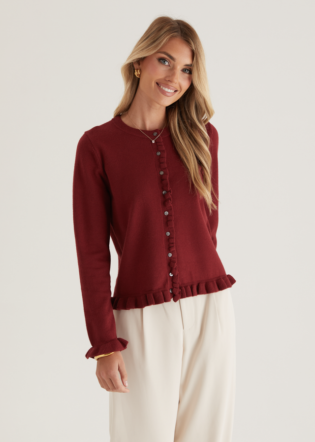 Centennial Sweater - Wine