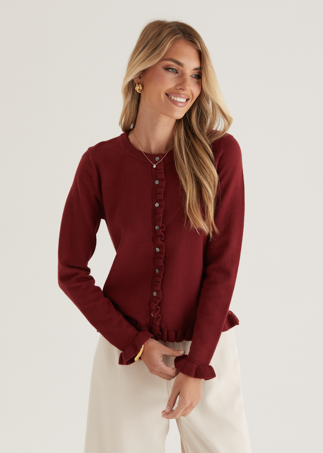 Centennial Sweater - Wine