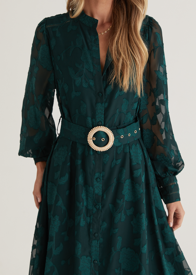 Roxi Maxi Dress - Emerald