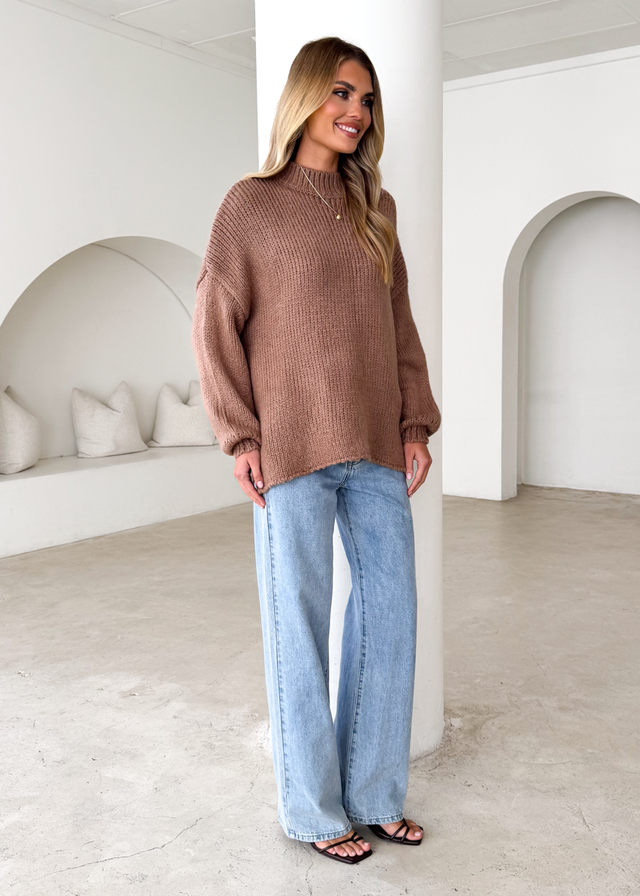 Audrey Sweater - Mocha