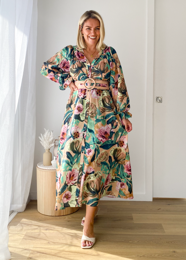 Sammi Maxi Dress - Mocha