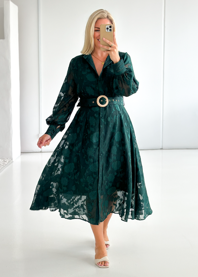 Roxi Maxi Dress - Emerald