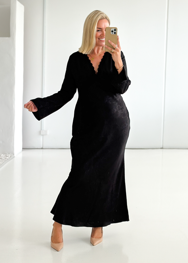 Sonnie Maxi Dress - Black