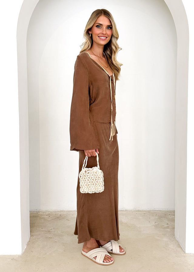 Paxla Top - Brown