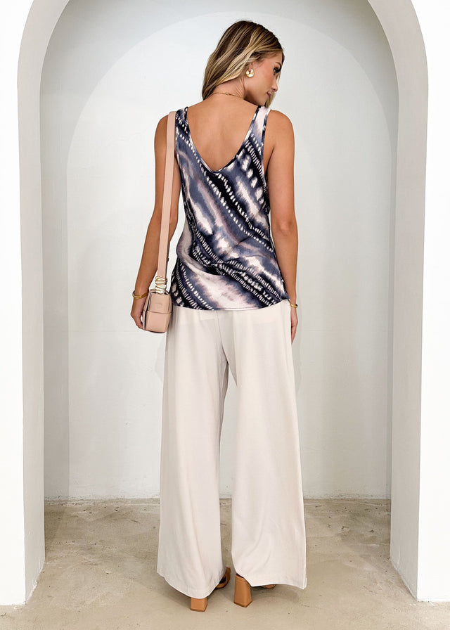 Jadery Top - Ink Tie Dye